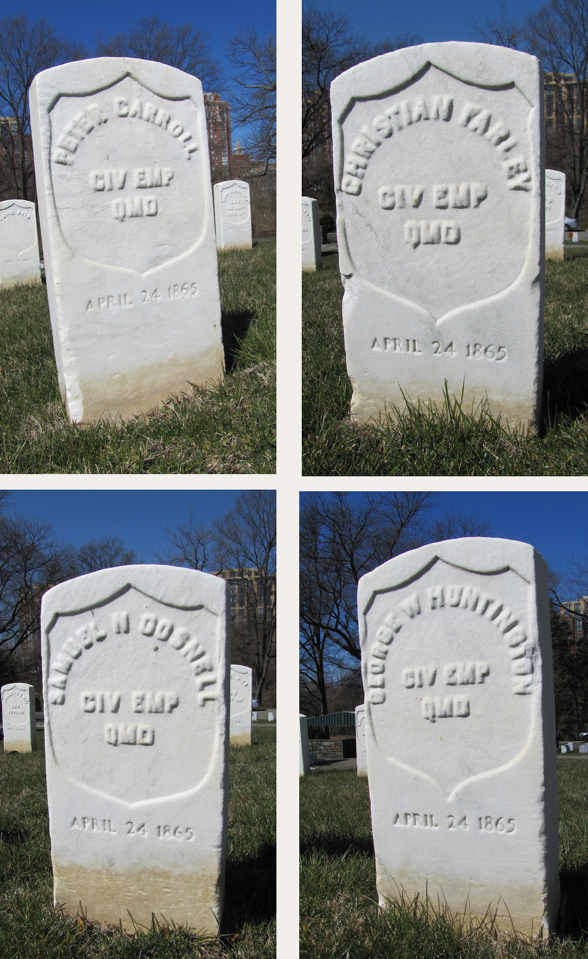 Four Headstones