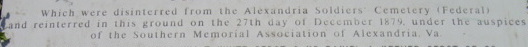<em>"Southern Memorial Association"</em> <strong>This would have been a group with an interest in preserving Confederate memory and the grave. This group would most likely be sympathetic to the Confederate dead and would recognize their deaths as noble sacrifices.</strong>