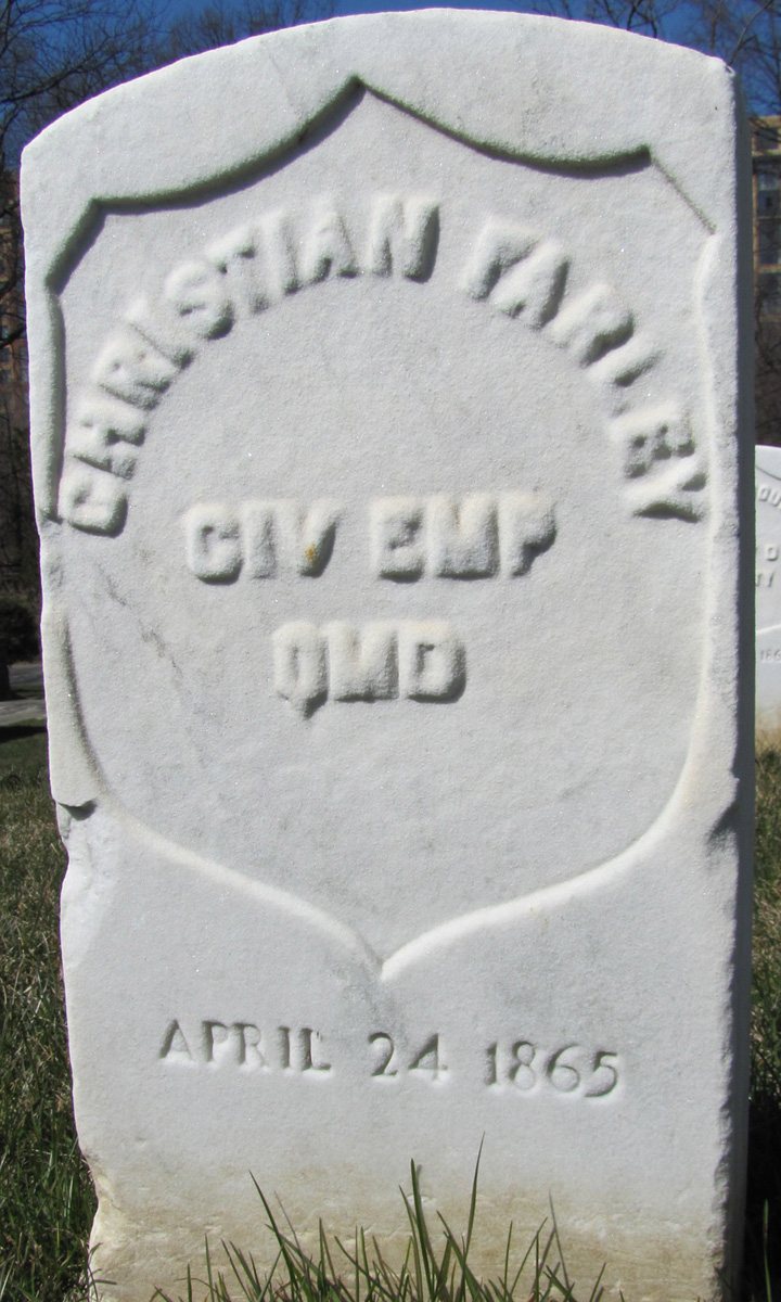 “CIV EMP QMD” indicates that these men were civilian employees of the Quartermaster Department, a branch of the U.S. Army which provided and coordinated food, fuel, supplies, transportation and logistics.